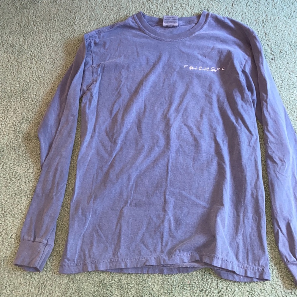 Blue Long Sleeve Fairhope Alabama Top